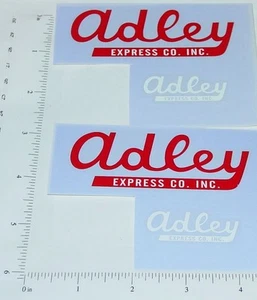 Paar Smith Miller Adley Express Sattelzug Aufkleber Set SM-048 - Bild 1 von 1