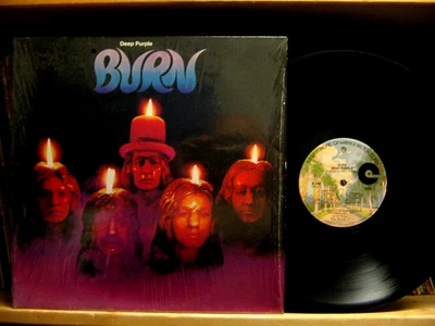 Deep Purple / Burn - Classic Rock Vinyl - 1974 OG In Shrink With Insert EX/EX!! - Image 1 of 3