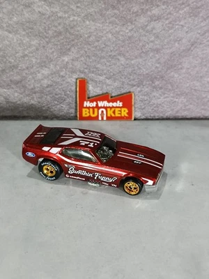 LOOSE. Hot Wheels 2025 Super Treasure Hunt '71 Mustang Funny Car STH - Image 1 of 4