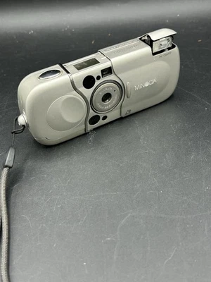 Cámara de apuntar y disparar Minolta Vectis 2000 IX fecha APS - SIN PROBAR PARA PIEZAS Foto 1 de 4