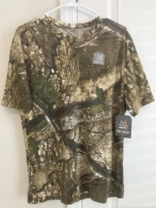 Real Tree APX Camo Shirt Jagd Angeln Duftkontrolle NEU mit Etikett MED Realtree - Bild 1 von 7