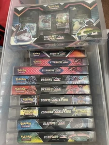 Pokemon TCG Factory Sealed VMax Premium Collection (2 Items) Eternatus - Picture 1 of 3