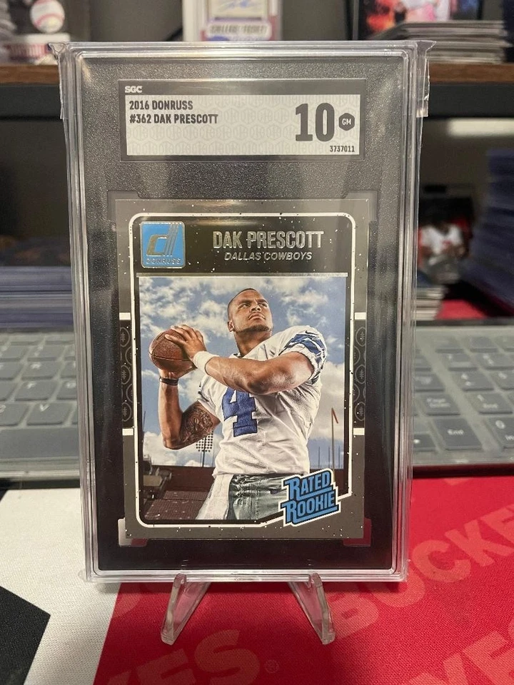 Donruss 2016 - Rated Rookies Dak Prescott #362 (RC) Foto 1 de 2
