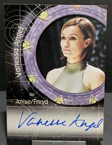 2002 Stargate SG-1 Season 4 A16 Vanessa Angel as Anise/Freya Autograph Card - Picture 1 of 6
