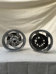 Harley Softail  Performance Machine Rival Chrome Front & Rear Wheels 16″ x 3.5″  - Picture 1 of 12