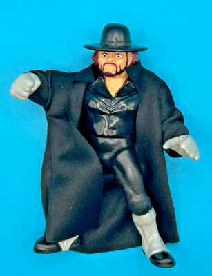 The Undertaker, Hasbro WWF Action Figure Series 8 1993 Mint Condition w/ coat - Image 1 of 4