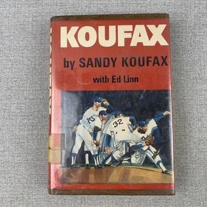 Koufax - Sandy Koufax W/ Ed Linn Ex-Library Book 1st Edition 2nd Printing 1966 - Bild 1 von 10