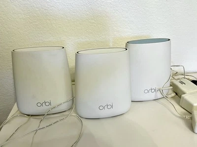 NETGEAR RBS20 Orbi Whole Home Satellite - Set Of 3 - Image 1 of 3