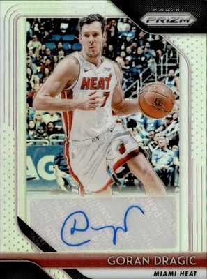 2018-19 Panini Prizm - Signatures Goran Dragic  Silver AUTO BUY 3 GET 1 FREE - Image 1 of 2