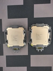 LOT OF 2  Pair Intel Xeon E5-2690v4 2.6Ghz 14-Core 135W 35MB LGA2011-3 CPU SR2N2 - Picture 1 of 1