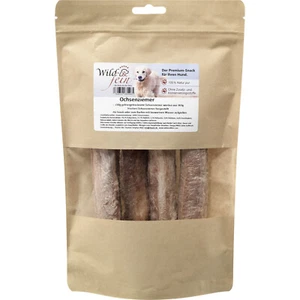 Wild & Fein Ochsenziemer, gefriergetrocknet, 150 g Kaustange Hunde Belohnung - Bild 1 von 3