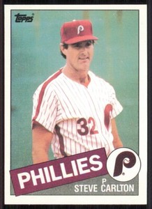 1985 Topps #360 Steve Carlton