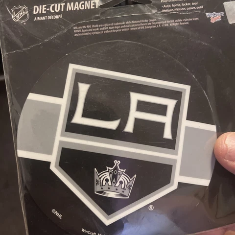 Los Angeles Kings 5x6 Diecut Magnet NHL Cover