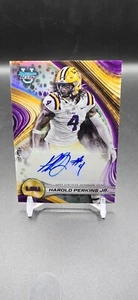 2024 Bowmans Best U #BOA-HP Best of 2024 scheda autografa Harold Perkins Jr. - Foto 1 di 2