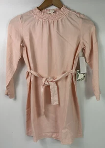 Chelsea & Violet Girls Dress Size 7 Long Sleeve Anthropologie Pink/Peachy - Picture 1 of 8
