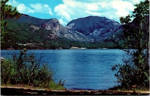 Mount Baldy Blick vom Grand Lake Colorado Postkarte - Bild 1 von 2