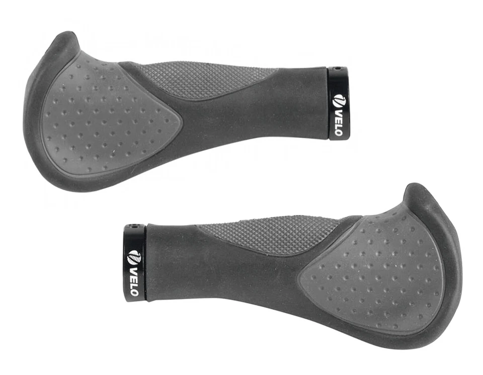 Velo Fahrrad Lenkergriffe Schraub-Griff ergonomisch Ergogriffe Ergo Bar Grips - Bild 1 von 1