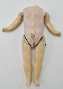 Antique Composition Body for Small Bisque Doll