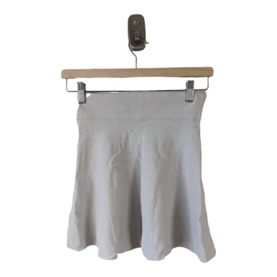 Falda Talula Mujer Talla Pequeña Línea A Gris Claro Cintura Elástica Pull On Foto 1 de 4