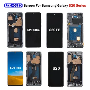 Per Samsung Galaxy S20/S20 Plus/S20 Ultra/FE LCD/OLED sostituzione schermo nero - Foto 1 di 118