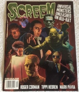 Screem Issue 25 - 2012 - Horror Magazine - Universal Monsters Unleased  - Imagen 1 de 8