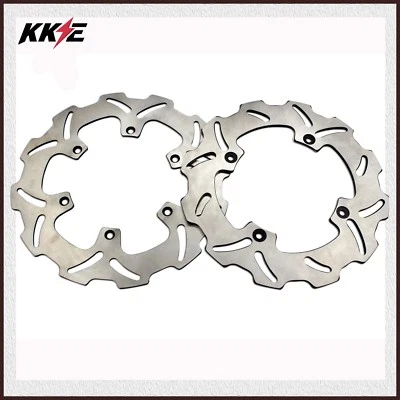 KKE Front and Rear 240mm Disc Rotors fit HONDA CRF250R CRF450R CRF250X CRF450X - Image 1 of 4