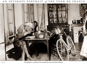 Lunch Time Il Tour De France Stampa Sportiva Ciclismo Arte Stampa 30x22 - Foto 1 di 1