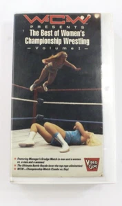 Video Gems WCW The Best of Women's Championship Wrestling Vol 1 VHS Clam Shell - Imagen 1 de 4