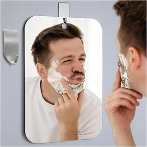 Espejo de ducha inastillable para afiitarse, espejo colgante de pared de mano - Imagen 1 de 7