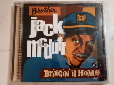 Bringin' It Home by Brother Jack McDuff (CD, Mar-1999, Concord Jazz) NEW  S56 — 第 1/4 张图片