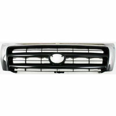 Chrome Black Grille For 1998-2000 Toyota Tacoma 4WD TO1200213 5310004100 Foto 1 de 4