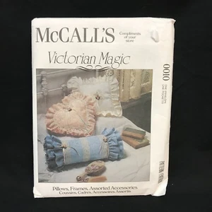 Uncut McCalls Pattern 0010 Victorian Magic Square Heart Pillow Frame Lace Basket - Picture 1 of 3