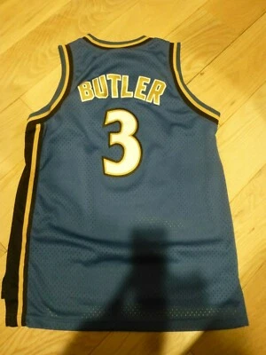 Adidas Washington Wizards #3 Caron Butler Blue Swingman Jersey (Kid M 10-12) - Image 1 of 4