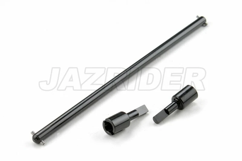 Jazrider Aluminum Main Drive Shaft w/Joint Set For Tamiya TA01/DF01/Manta Ray - Image 1 of 1