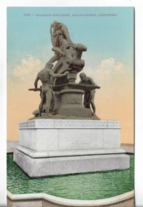 Postal de colección - Monumento a Donahue - San Francisco, California - Imagen 1 de 2