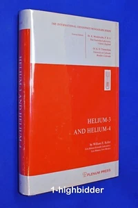 1969 Helium-3 and Helium-4 1st Ed HCDJ William E. Keller Physics Quantum Science - Picture 1 of 10