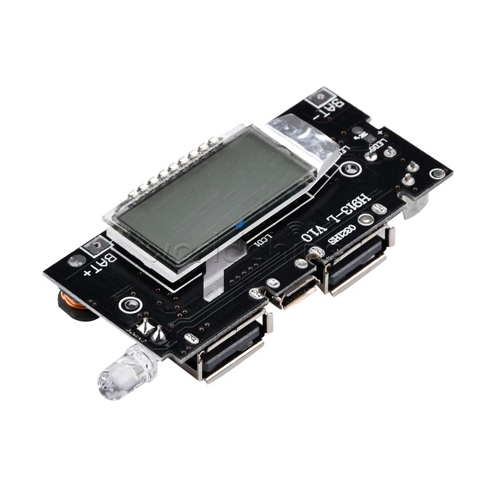 New Dual USB 5V 1A 2.1A Mobile Power Bank 18650 Battery Charger PCB Module Board - Image 1 of 1