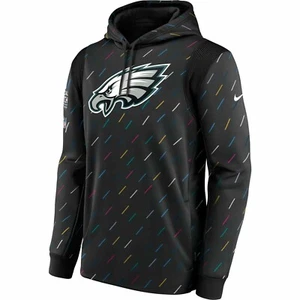 Nike Men’s M NFL Philadelphia Eagles Crucial Catch Hoodie 2021 NWT - Picture 1 of 10