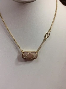 48 $ Ivanka Trump Halskette goldfarben Epoxid & Zirkonia. IT-1 - Bild 1 von 5