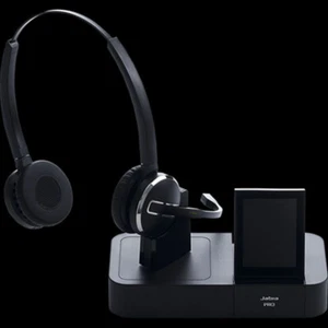 -60% Jabra PRO 9460 DUO PROFI-Headset + Elmeg NP 588€ Callcenter geeignet PayPal - Bild 1 von 6