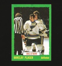 1973-74 Topps Hockey Card Number 47 Barclay Plager St. Louis Blues #47