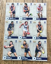 2021 SELECT AFL FOOTY STARS PRESTIGE FOIL SERIES FREMANTLE DOCKERS CARD SET 