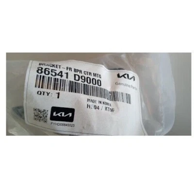 KIA OEM 2016-2019 Sportage Front Center Bumper Bracket 86541D9000 New in package - Image 1 of 2