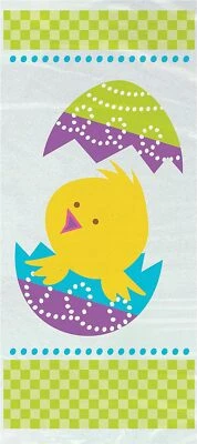 Bolsas únicas de celofán de huevo de Pascua para pollitos suministros para fiestas navideñas 20 unidades Foto 1 de 2