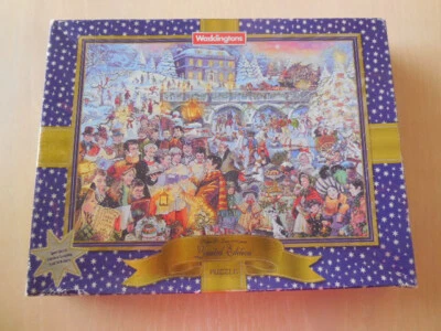 Головоломка WADDINGTONS — катание на коньках в канун Рождества — Lords a Leaping — ЗАПЕЧАТАННАЯ внутри - Изображение 1 из 3
