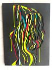 Abstract art 7 layers Woman Wall art 3D picture Unique Gift 🎁Birthday present