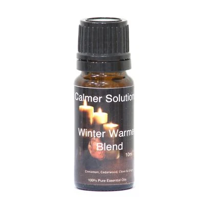 Calmer Solutions Winter Warmer Blend Essential Oil 10ml 100% Pure Natural