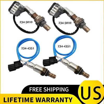 Set of 4 Oxygen O2 Sensor For Acura TL 3.2L V6 2007 2008 & 3.5L V6 2007 2008  - Imagem 1 de 4