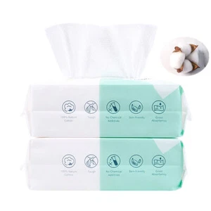 Pack 6/2 Makeup Removal Towels Microfiber 13x13 Washcloth Reusable Face Tissue - Picture 1 of 12