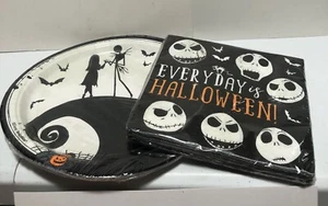 Nightmare Before Christmas Halloween Party Paper and Paper Napkins - Picture 1 of 4